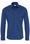 SLIM FIT Jersey Shirt in blau unifarben