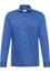 SLIM FIT Jersey Shirt in blau unifarben