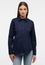 Soft Luxury Shirt Bluse in midnight unifarben