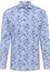 SLIM FIT Shirt in blue printed