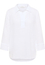 T-shirt blouse in white plain