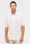 MODERN FIT Linen Shirt in zand vlakte