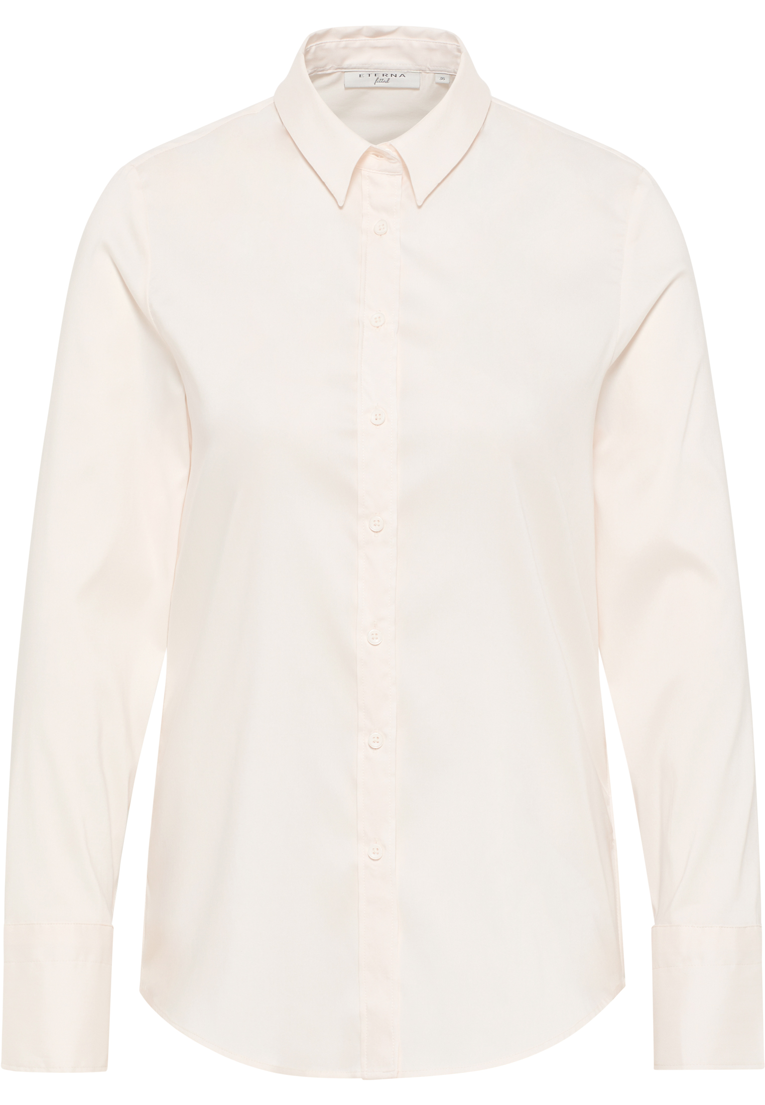 Langarm unifarben Bluse 38 in Performance | 2BL00441-00-02-38-1/1 off-white | | off-white | Shirt
